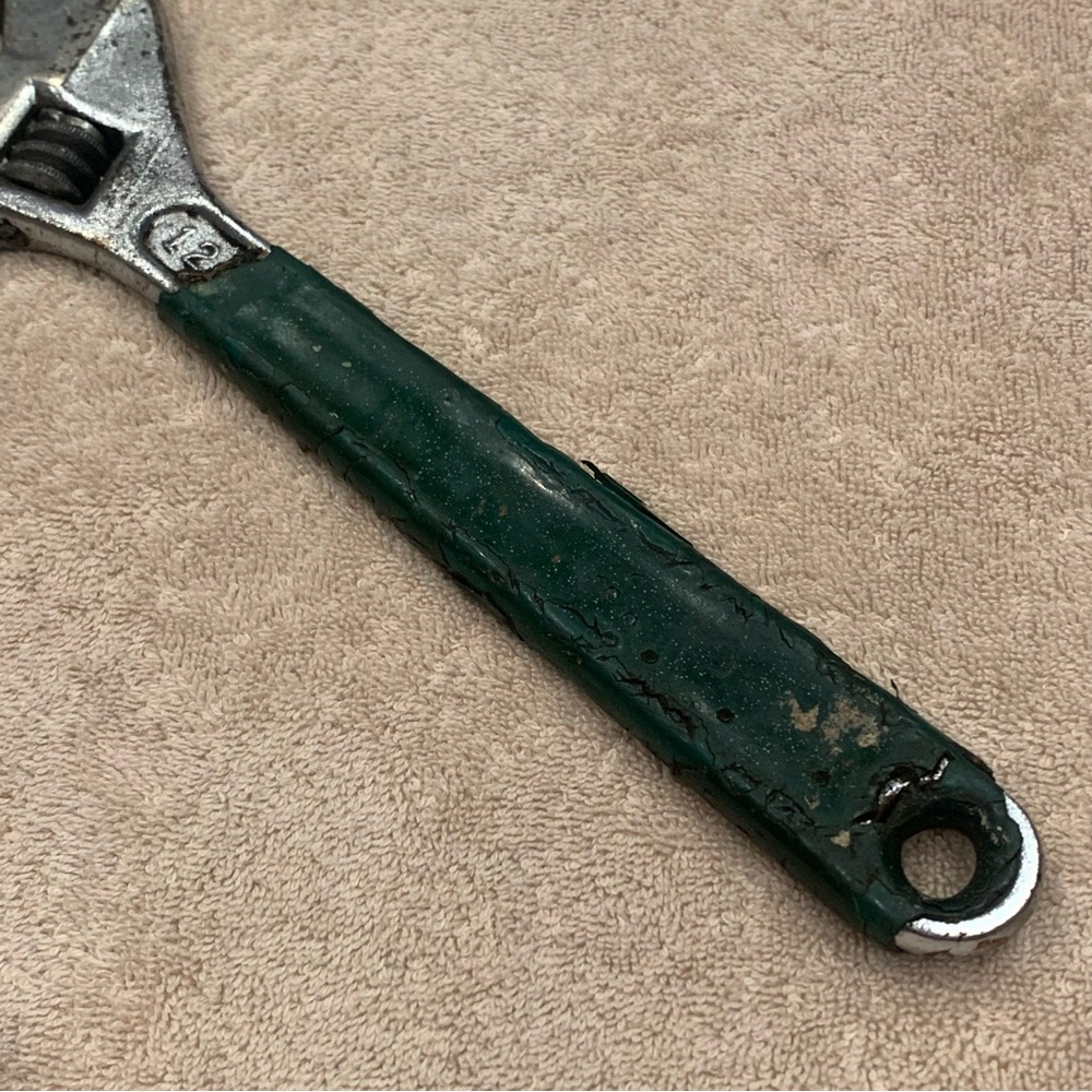 Vintage Kraeuter 12” Adjustable Crescent Wrench Hand Tool Made In USA - Picture 3 of 16